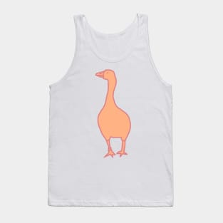 Gaming Goose Peach Fuzz Pantone Color of the Year 2024 Tank Top